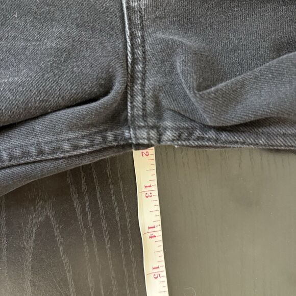 Aeropostale Size 10 High Rise Distressed Stretch Straight Mom Jeans Boho Grunge - Picture 12 of 14